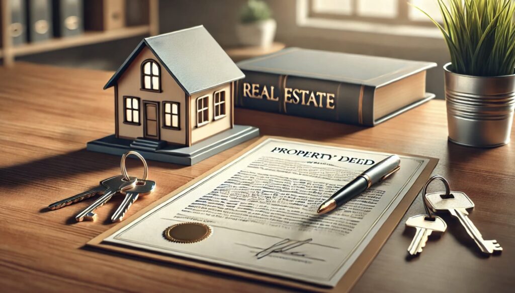 Property title search and conveyancing documents in Victoria